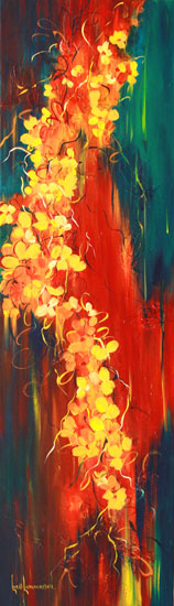 Rouge et or - Luce Lamoureux (2012-02-23) - Galerie Richelieu