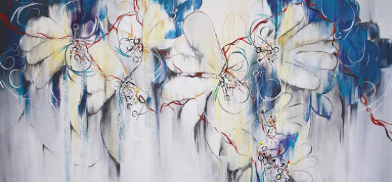 Sur un fil rouge - Luce Lamoureux (2019-02-24) - Galerie Richelieu