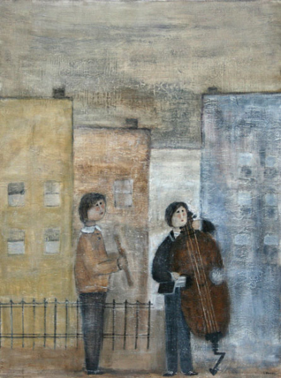 Dans la rue  - Louise Lauzon (2014-10-04) - Galerie Richelieu