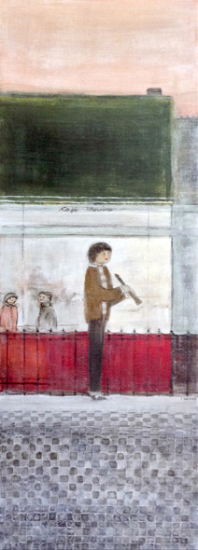Le flutiste  - Louise Lauzon (2014-02-28) - Galerie Richelieu