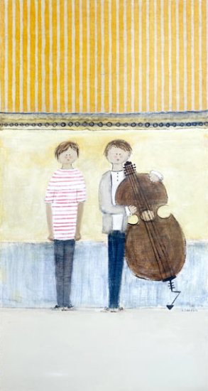 Les musiciens - Louise Lauzon (2022-12-09) - Galerie Richelieu