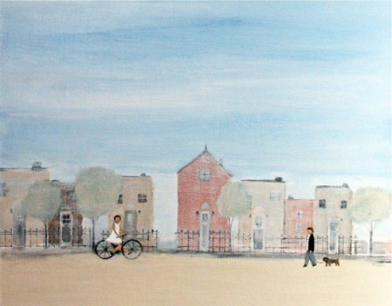 Paysage urbain - Louise Lauzon (2011-06-23) - Galerie Richelieu