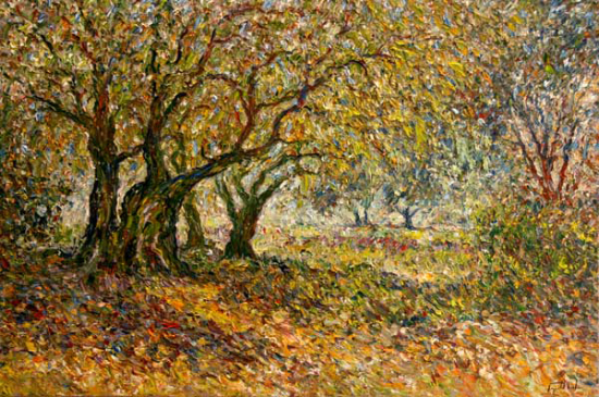 Au coeur des oliviers - Raynald Leclerc (2014-12-09) - Galerie Richelieu