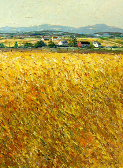 Champs de blé  - Raynald Leclerc (2013-06-30) - Galerie Richelieu