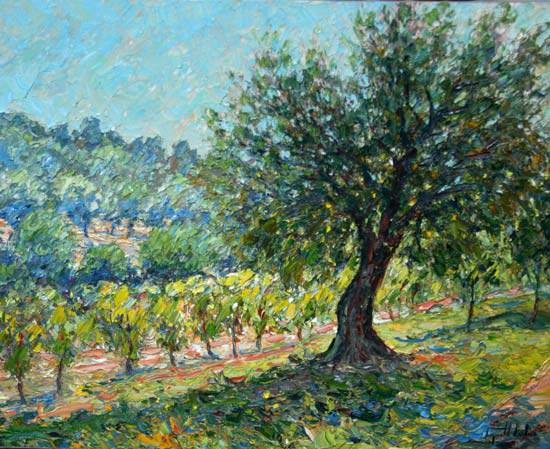L'olivier Domaine Souviou - Raynald Leclerc (2014-11-08) - Galerie Richelieu