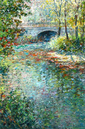 Rivière du moulin de Beaumont - Raynald Leclerc (2013-06-30) - Galerie Richelieu