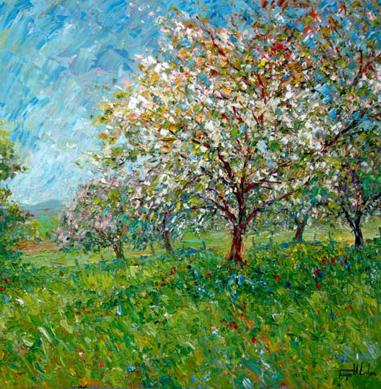 Verger en fleurs - Raynald Leclerc (2013-06-30) - Galerie Richelieu