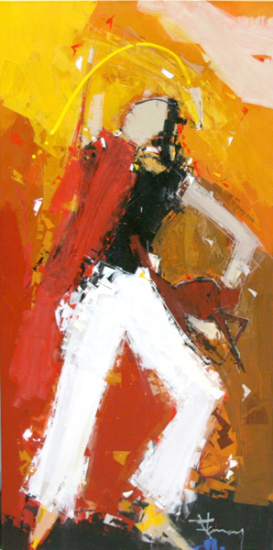 Son félin et elle - René Lemay (2014-11-25) - Galerie Richelieu
