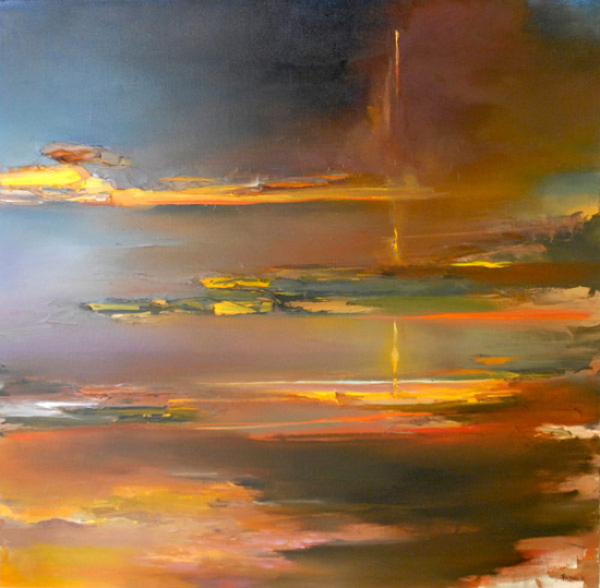 Jaune fusion - Richard Morin (2013-10-09) - Galerie Richelieu
