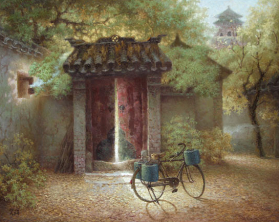 Bicyclette - Xiaoyang Yu (2018-05-18) - Galerie Richelieu