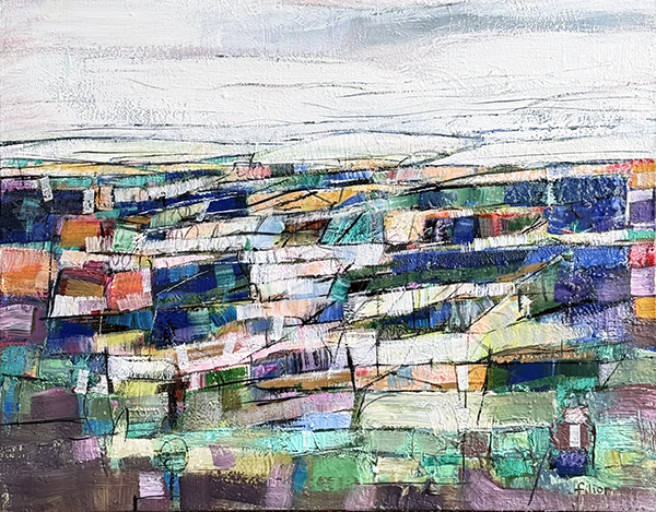 Rémie Filion Automne sur les plaines 24x30 Galerie d'art Richelieu