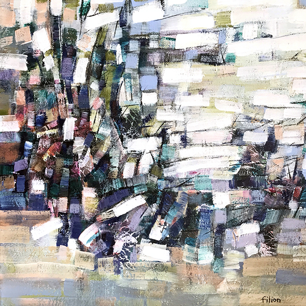 Rémie Filion Marée haute 24x24 Galerie d'art Richelieu