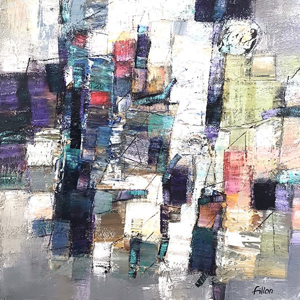 Rémie Filion Réflexion 24x24 Galerie d'art Richelieu