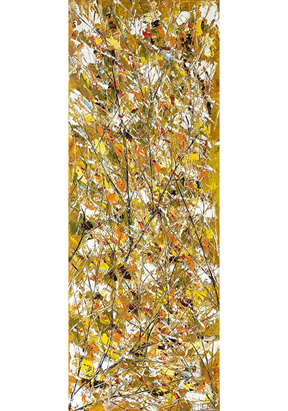 André Pleau Voltigeantes 60x20 Galerie Richelieu