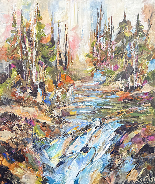 Céline Brossard Territoires sauvages 36x30 Galerie Richelieu