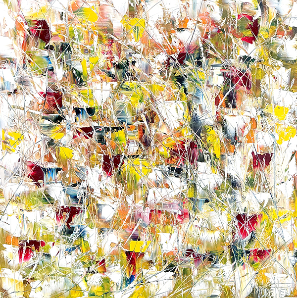 André Pleau Espace temps 40x40 Galerie Richelieu