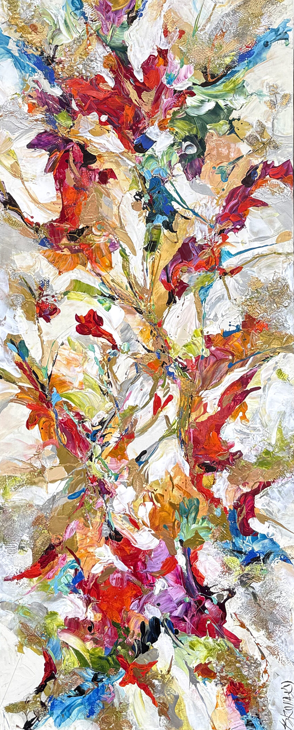 Céline Brossard Saveurs d'été 60x24 Galerie Richelieu