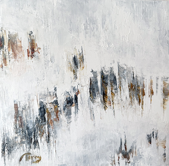 Lisette Tardy Les traces du temps 10 x10 Galerie Richelieu