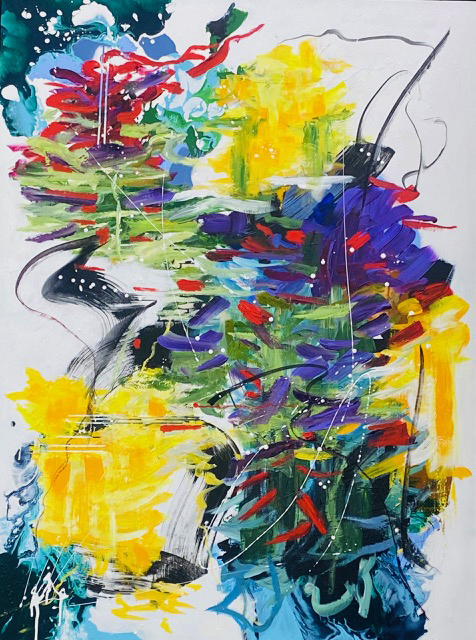 Carole St-germain Souffle d'été 36x48 Galerie Richelieu
