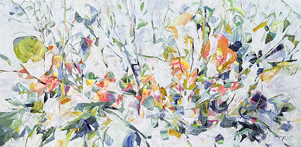 Geneviève Pratte Confettis 30x60 Galerie Richelieu