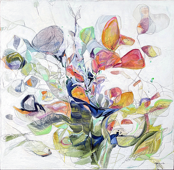 Geneviève Pratte Je respire encore... 36x36 Galerie d'art Richelieu