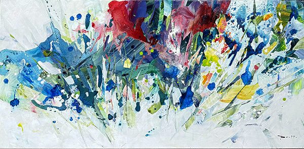 Geneviève Pratte jusqu'a la cime 24x48 Galerie Richelieu