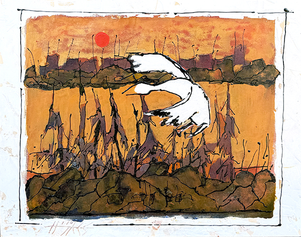 Louis Hughes Roussissure 24x30 Galerie Richelieu