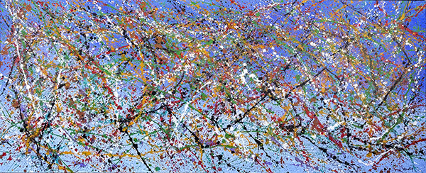 Reynaldo Yanelis Vent d'Azur 30x72 Galerie Richelieu
