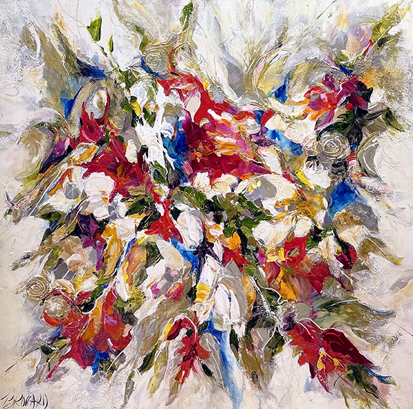 Céline Brossard Éclosion1 48x48 Galerie Richelieu