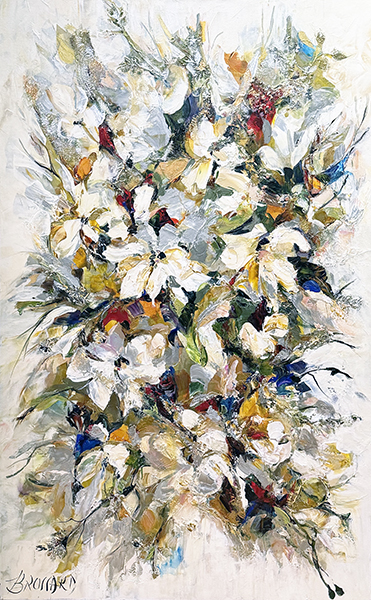 Céline Brossard Floralie 60x36 Galerie Richelieu