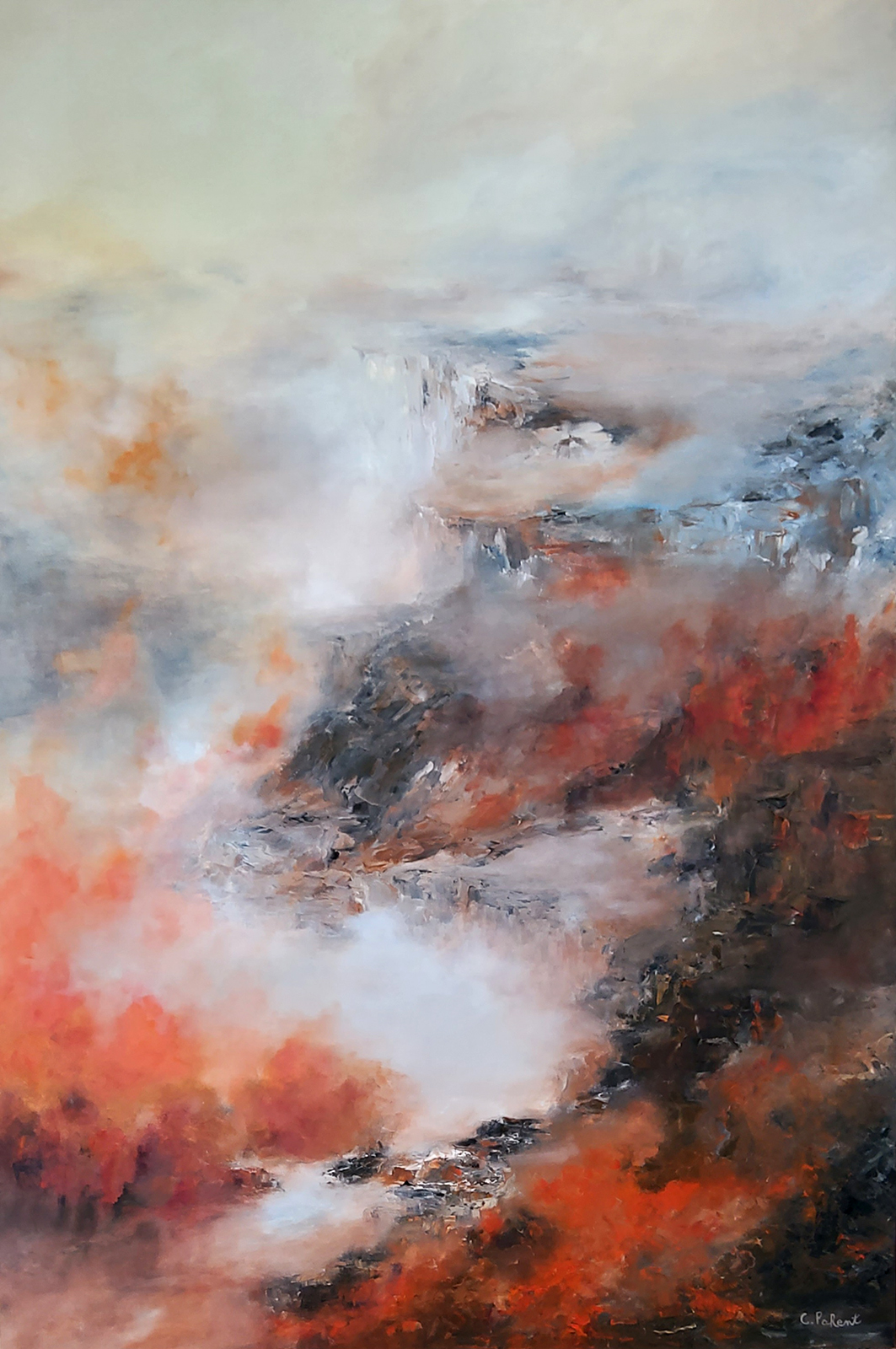 Carole Parent Loin de tout 60x40'' Galerie Richelieu