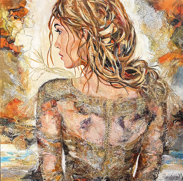 Céline Brossard Sublime 40x40 Galerie Richelieu