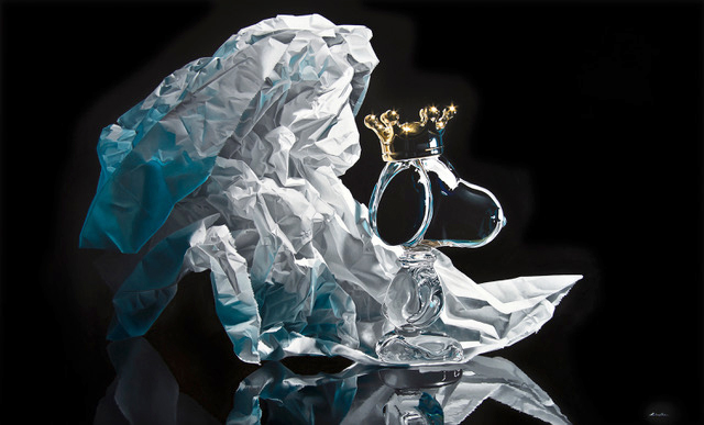 Francois Chartier Good morning Charlie Brown 40”X66” Galerie Richelieu
