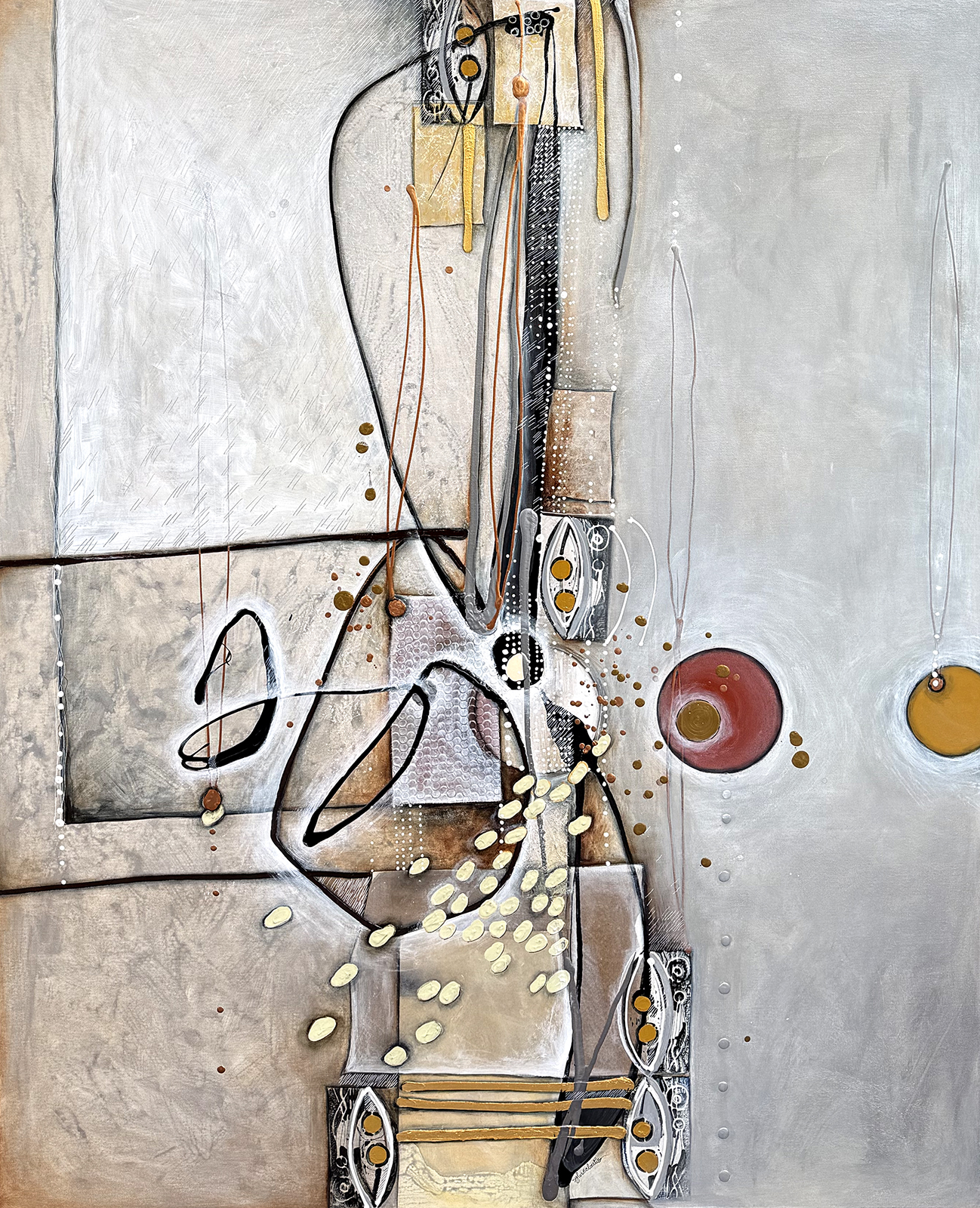Sylvie Cloutier Dispersion No 2 60x48 Galerie Richelieu