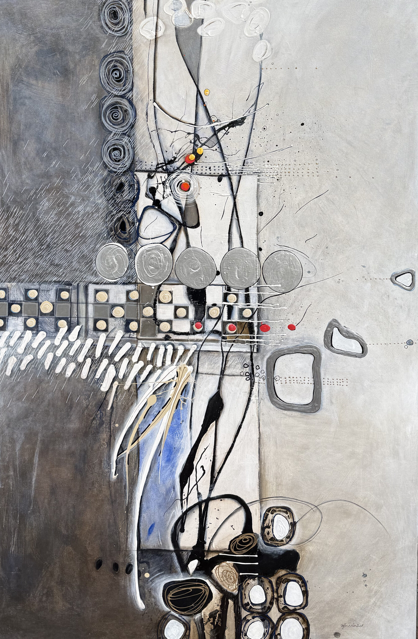 Sylvie Cloutier Entre deux visions 60x30 Galerie Richelieu